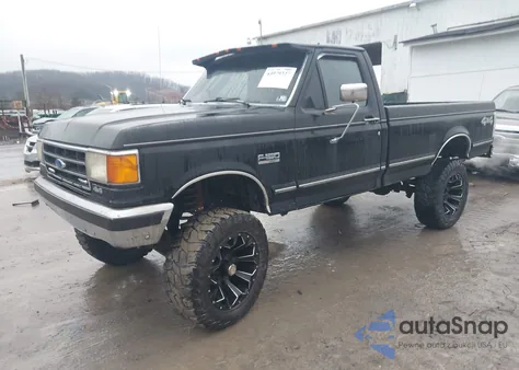 1991 Ford F150 из США, поврежденный, VIN 1FTEF14N8MLA02244